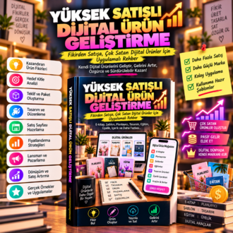 YÜKSEK SATIŞLI DİJİTAL ÜRÜN GELİŞTİRME