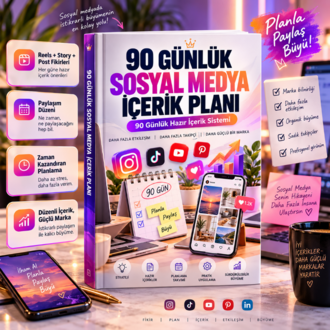 90 GÜNLÜK SOSYAL MEDYA IÇERIK PLANI