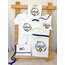 LACİVERT BİYELİ YAKALI 10LU SET