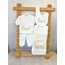 KAHVE BİYELİ YAKALI 10LU SET