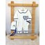 LACİVERT BİYELİ YAKALI 10LU SET