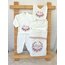 EKRU DANTELLİ 10LU SET