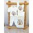 KAHVE BİYELİ YAKALI 10LU SET