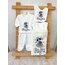 LACİVERT BİYELİ YAKALI 10LU SET