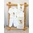 KAHVE BİYELİ YAKALI 10LU SET 