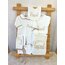 KAHVE BİYELİ YAKALI 10LU SET