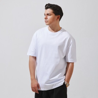 Babylon Basic Oversize T-Shirt - White