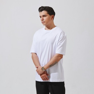 Babylon Basic Oversize T-Shirt - White