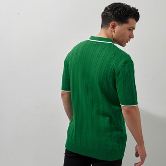 A+ Casablanca Polo Yaka T-Shirt Green