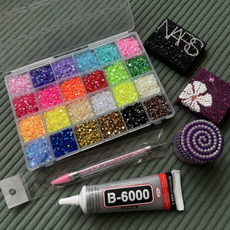 29 EYLÜL YENİ STOK Bedazzling 3mm 24'lü Taş