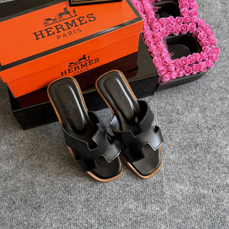 Hermès Siyah Terlik