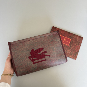 Etro Paisley Clutch Bag / Toz Torbalı - Sertifikalı