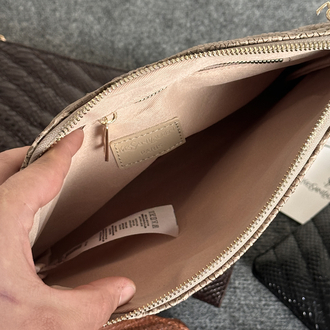 YsL - Yılan Derisi Desen Portföy/Clutch