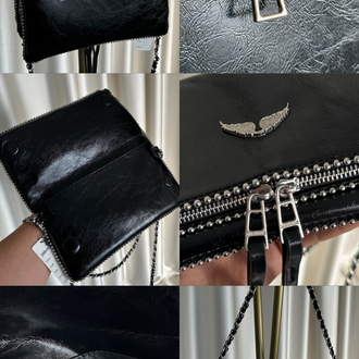 Zadig Rock Clutch Medium - Boncuklu