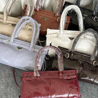 Prada Bonnie Medium Handbag Deri