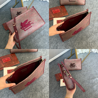 Etro Paisley Clutch Bag / Toz Torbalı - Sertifikalı