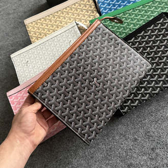 Goyard Unisex Clutch ( Portföy ) - İthal Deri
