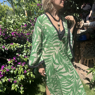 Vual Kimono Elbise