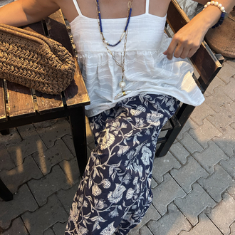 %100 pamuklu/ askılı bluz