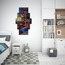 5 Parça Mdf Üzerine UV Baskı Duvar Tablosu