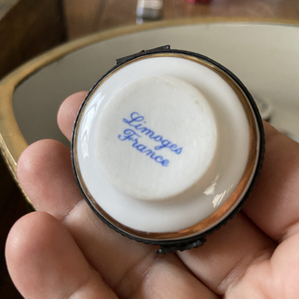 Limoges Trinket Box Koleksiyonluk