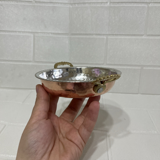 3 No Kulplu Bakır Kahvaltılık