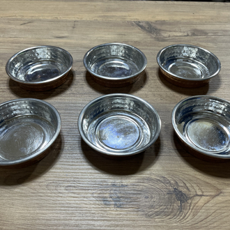 Düz Kenarlı Bakır Kahvaltılık ve Çerezlik