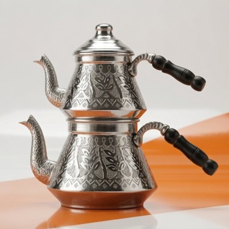 SELÇUKLU EL İŞLEME ÇAYDANLIK (Büyük)