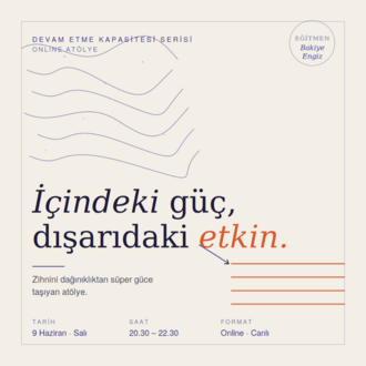 İçindeki Güç Dışardaki Etkin l Canlı Atölye