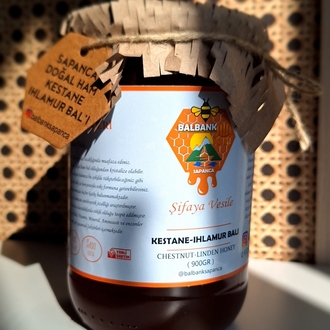 SAPANCA AÇIK RENK ACIMSI KESTANE-IHLAMUR BAL 660CC/ NET 900 GR