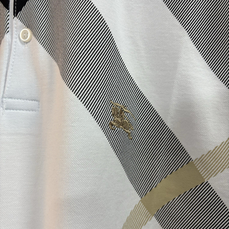 BURBERRY BEYAZ YAKALI PREMIUM T - SHIRT