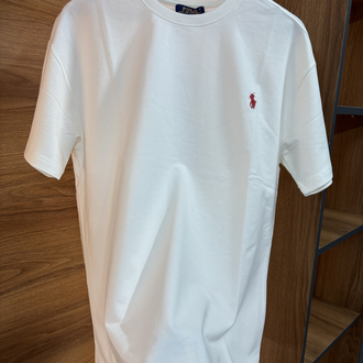 BEYAZ PREMIUM DÜZ YAKA POLO T - SHIRT