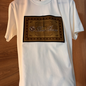 LORO PİANO PREMİUM T-SHİRT(BEYAZ)