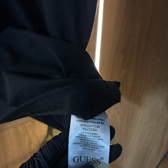 SİYAH GUES PREMIUM T - SHIRT