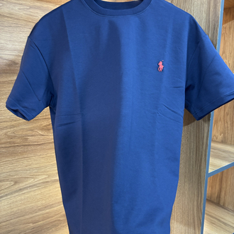 LACİVERT PREMIUM DÜZ YAKA POLO T - SHIRT