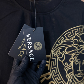 SİYAH VERSACE PREMIUM T - SHIRT