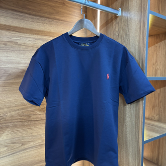 LACİVERT PREMIUM DÜZ YAKA POLO T - SHIRT