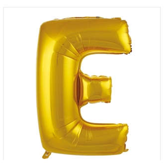 E Harfi Folyo Balon 40'inç (100 Cm) 34" (76Cm) 16"(36Cm)