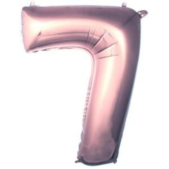 7 Rakam Folyo Balon 40'inç (100 Cm) 34" (76Cm) 16"(36Cm)