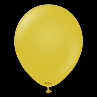 Kalisan 12" Retro Zerdeçal (Mustard) Balon 100'lü