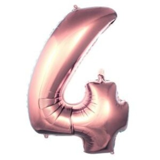 4 Rakam Folyo Balon 40'inç (100 Cm) 34" (76Cm) 16"(36Cm)