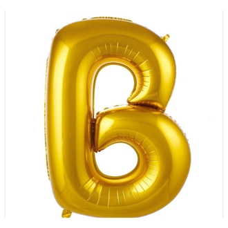 B Harfi Folyo Balon 40'inç (100 Cm) 34