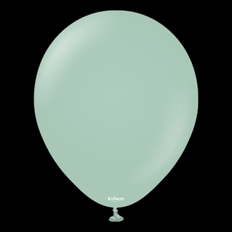 Kalisan 12" Retro Kış Yeşili (Winter green) Balon 100'lü