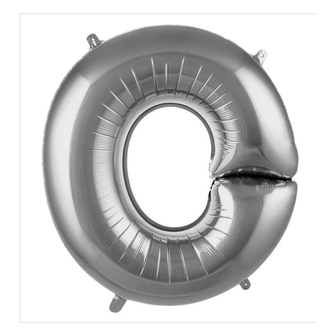 O Harfi Folyo Balon 40'inç (100 Cm) 34" (76Cm) 16"(36Cm)