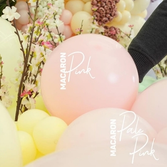 Kalisan 12" Makaron Soluk Pembe (Pale Pink) Balon 100'lü