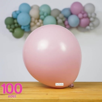 Kalisan 12" Retro Toz Pembe (Dusty Rose)Balon 100'lü