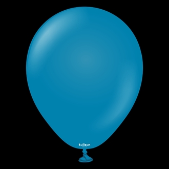 Kalisan 12" Retro Derin Okyanus (Deep Blue) Balon 100'lü