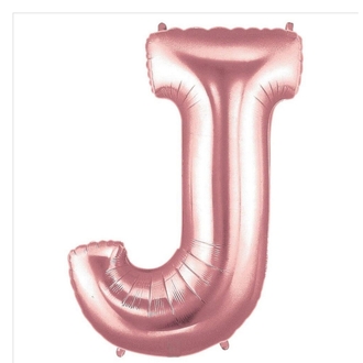 J Harfi Folyo Balon 40'inç (100 Cm) 34" (76Cm) 16"(36Cm)