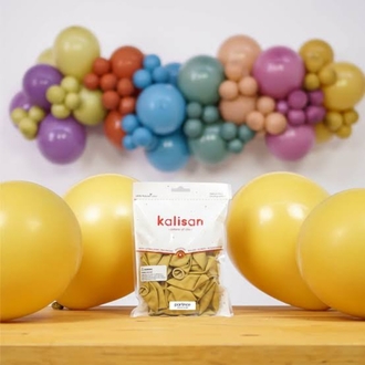 Kalisan 12" Retro Zerdeçal (Mustard) Balon 100'lü