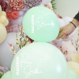 Kalisan 12" Makaron Soluk Yeşil (Pale Green) Balon 100'lü